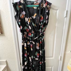 City Chic Dress 18(M) Floral Print